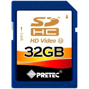 Pretec 32 Gb SDHC Class 16