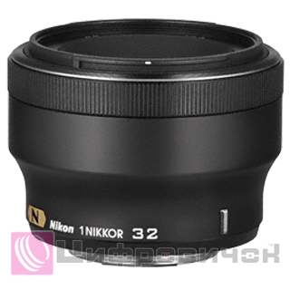 Nikon 1 Nikkor 32mm f 1.2 Black