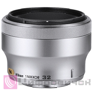 Nikon 1 Nikkor 32mm f 1.2 Silver